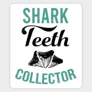 Shark teeth collector gift idea for teeth collectors and shark lovers Sticker